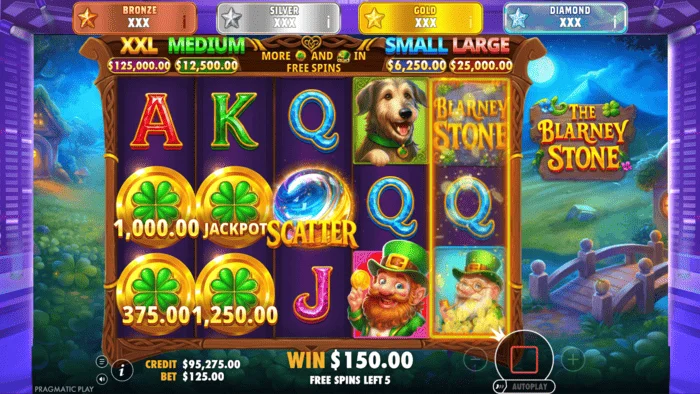 The Blarney Stone - Jackpot Reveal ბონუს რულეტკა
